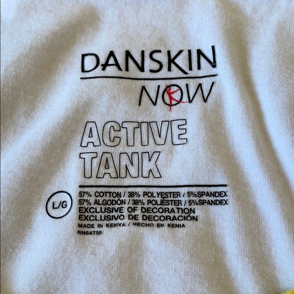 Danskin Now Active Active Wear Tank Size LG - Picture 8 of 10